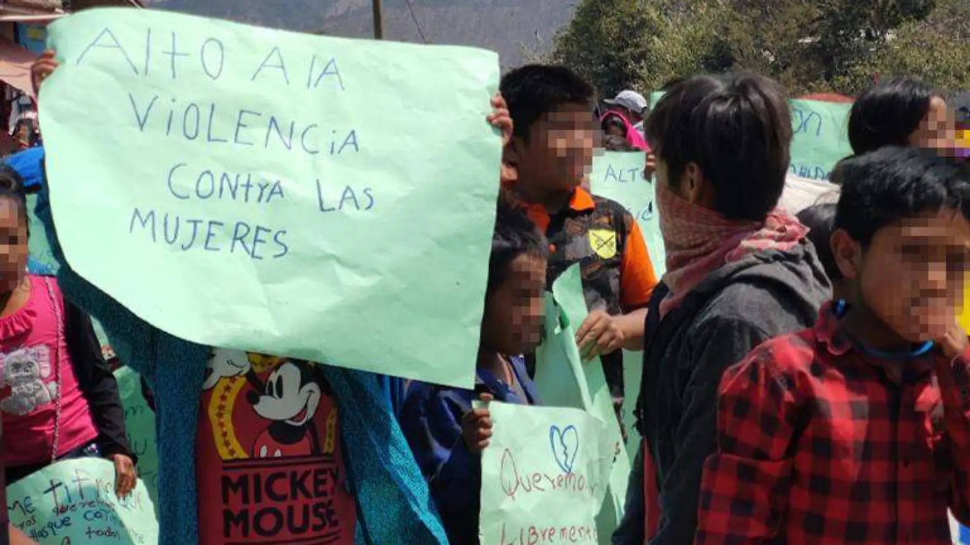 Niños Marcha Chilapa